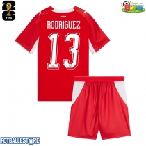 Sveits Ricardo Rodriguez #13 Hjemmedraktsett Barn VM 2026 Kortermet (+ Korte bukser)